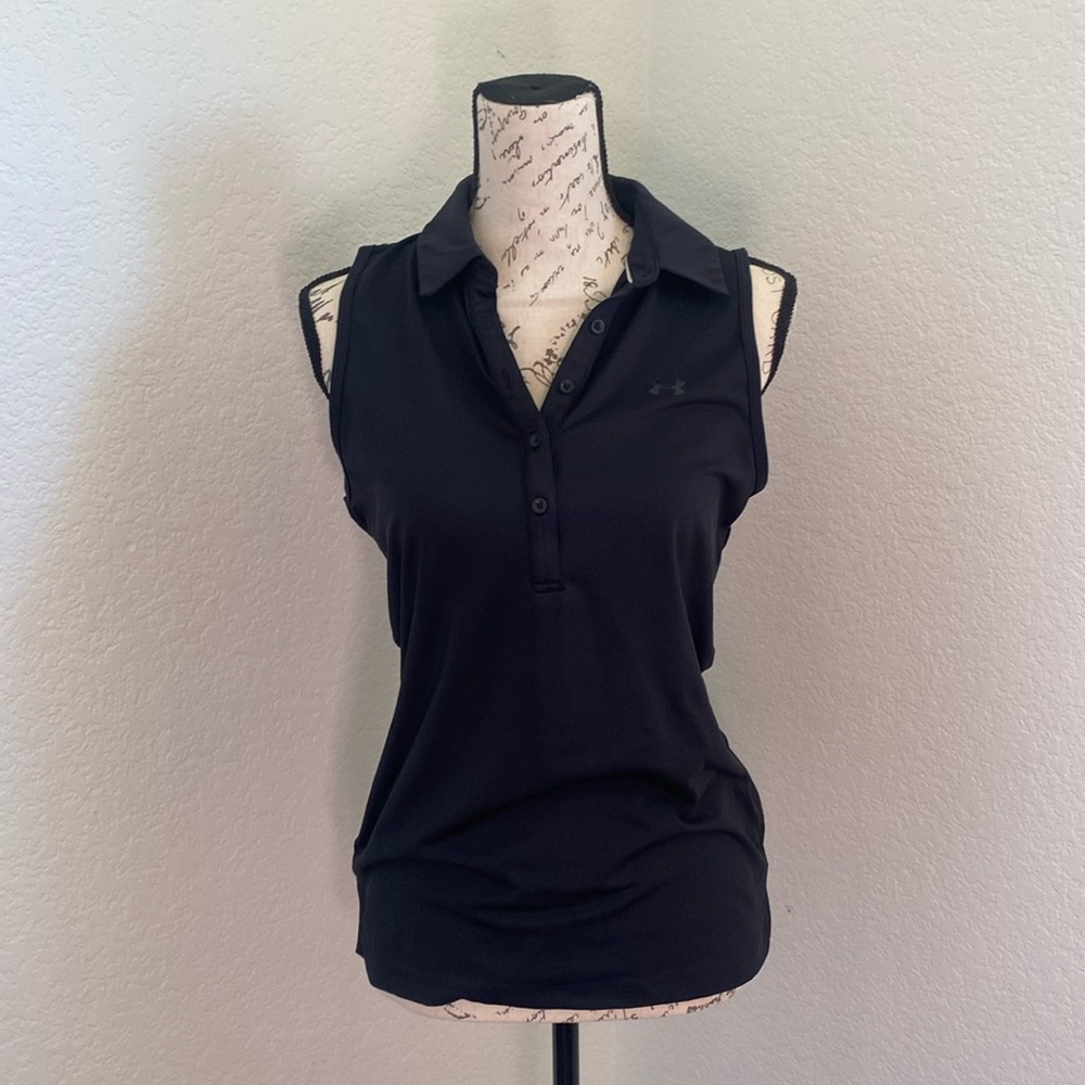 Womens Sleevless Under Armour Polo